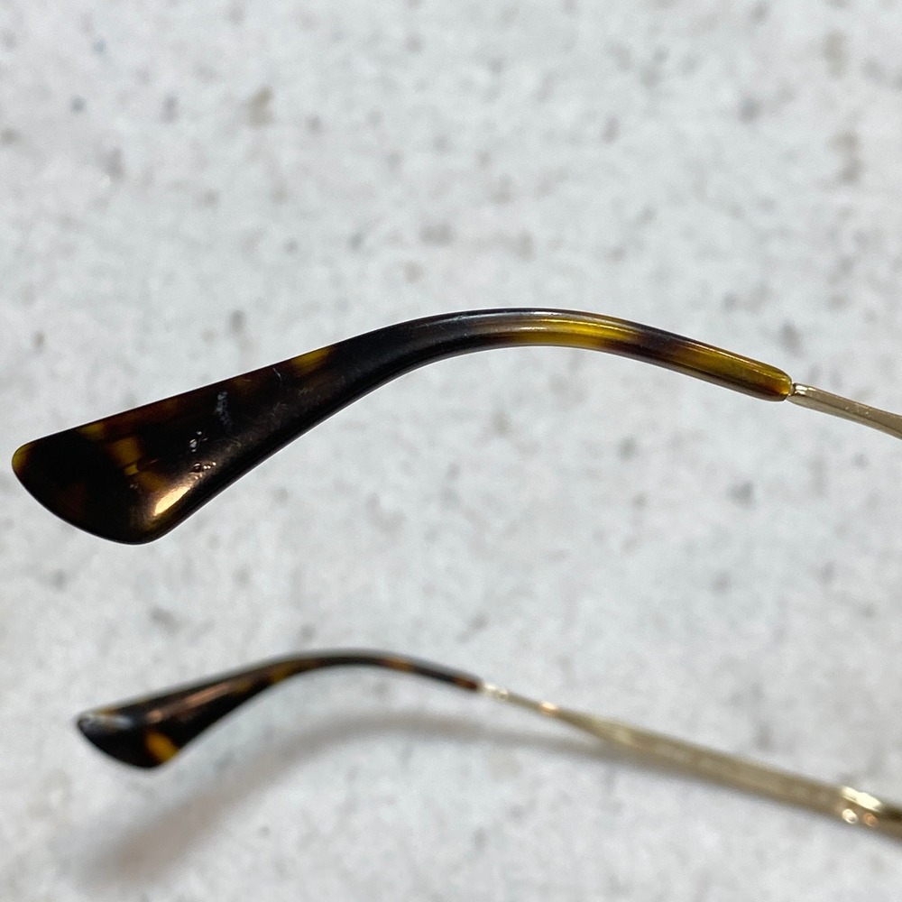 Prada SPR 68T ZVN-5N2 Sunglasses Unisex Gold Polarized Aviator 63mm - Picture 5 of 13